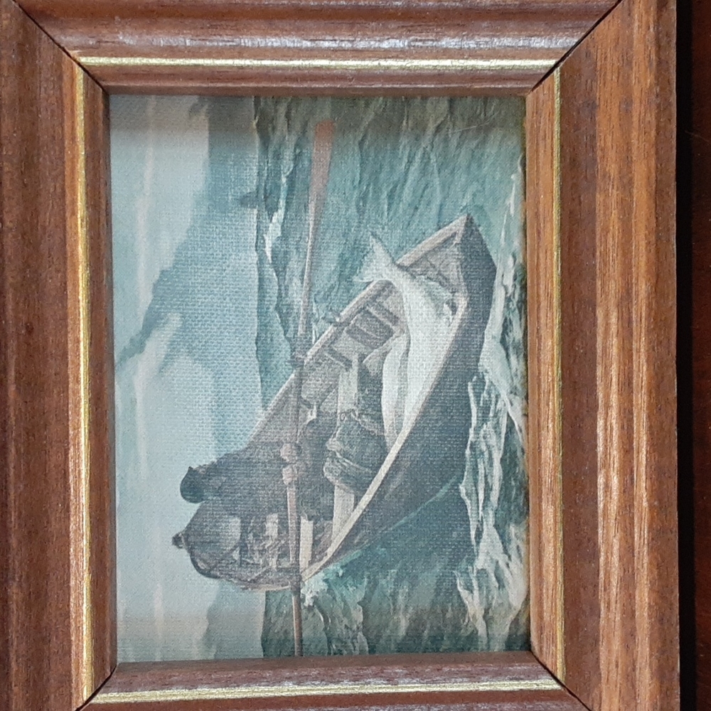 Framed picture " The Fog Warning"